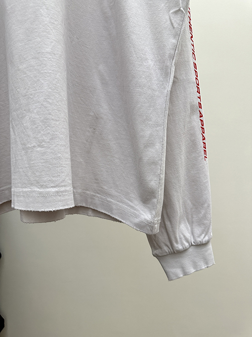 バレンシアガ 24SS BLcg サーフィン タートル クラックロゴ ロングスリーブシャツ