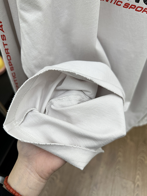 バレンシアガ 24SS BLcg サーフィン タートル クラックロゴ ロングスリーブシャツ