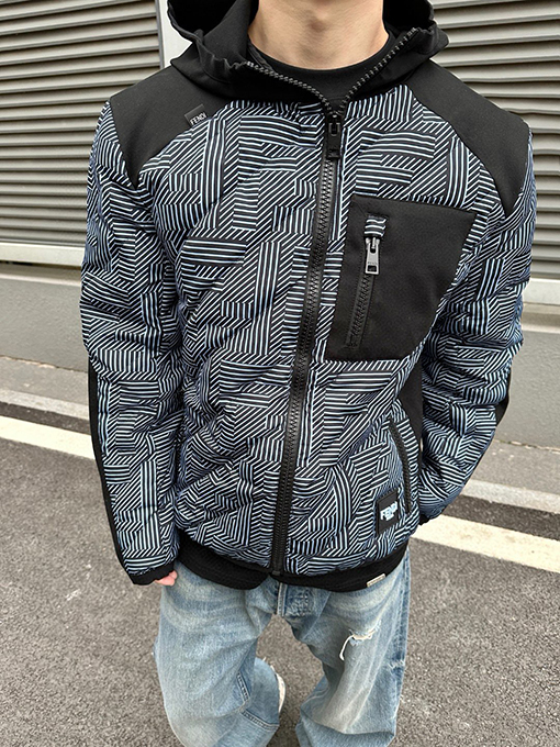 フェンディ ナイロンジャケットダウンジャケット