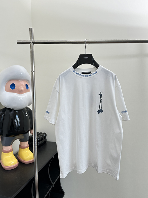 クロムハーツ フォンテーヌブロー限定モデル ラウンドネック 半袖Tシャツ
