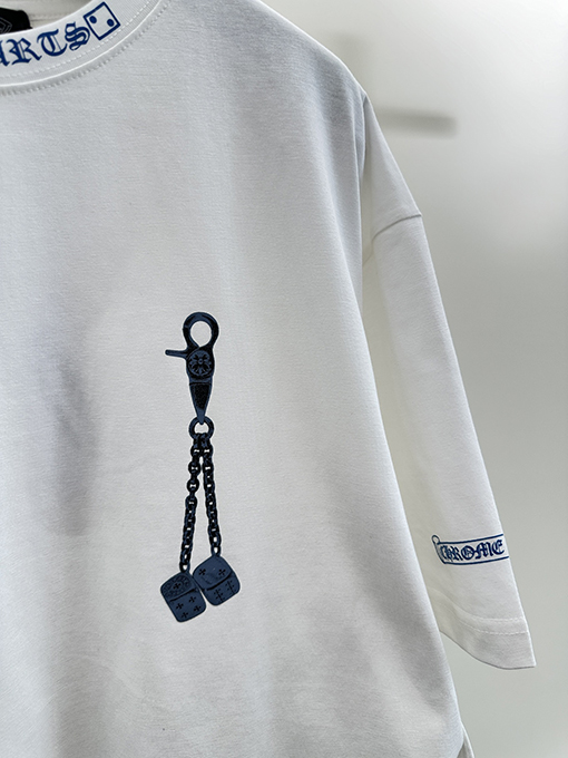 クロムハーツ フォンテーヌブロー限定モデル ラウンドネック 半袖Tシャツ