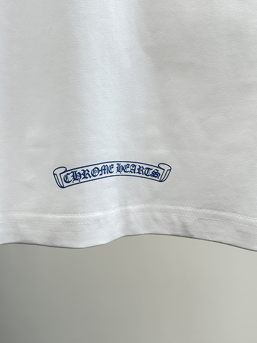クロムハーツ  フォンテーヌブロー限定モデル ラウンドネック 半袖Tシャツ