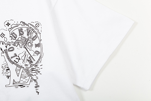 ルイヴィトン コットンカバーコットン半袖Tシャツ