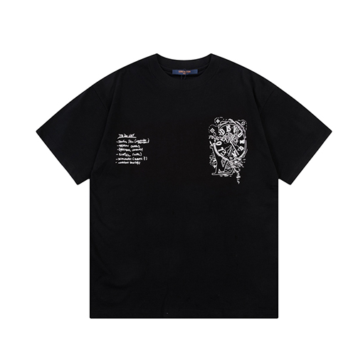 ルイヴィトン コットンカバーコットン半袖Tシャツ