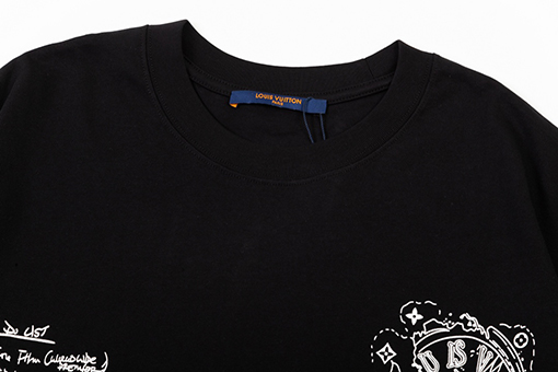 ルイヴィトン コットンカバーコットン半袖Tシャツ