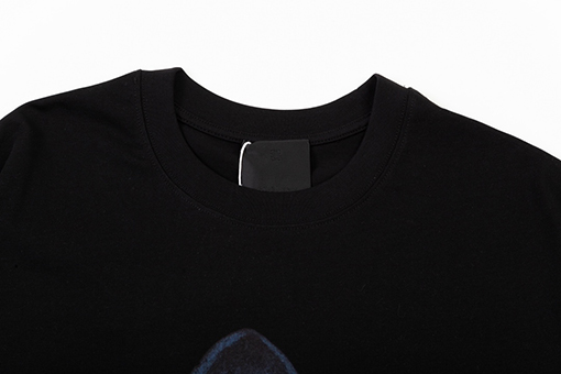 ジバンシイスーパーコピー インクジェットサメアルファベットロゴ 半袖tシャツ