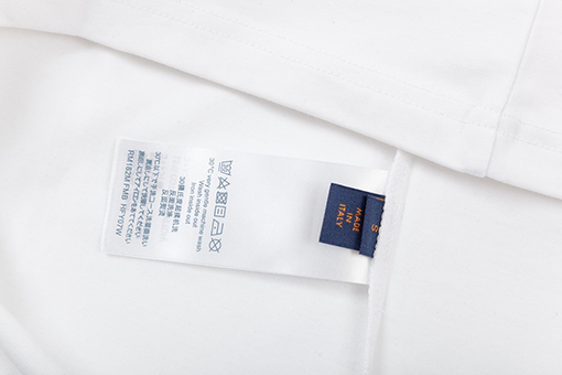 ルイヴィトン デジタルプリント ダックアルファベットロゴ半袖Tシャツ