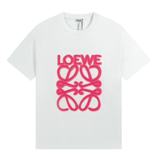 ロエベ  インクジェット文字ロゴ 半袖tシャツ
