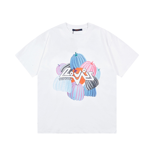 ルイヴィトン Tシャツ 南瓜 ネイビー