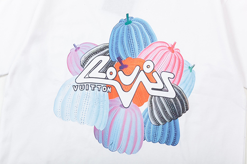 ルイヴィトン Tシャツ 南瓜 ネイビー