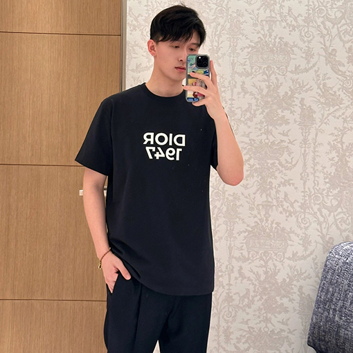 ディオール ニットコットンラウンドネックTシャツ