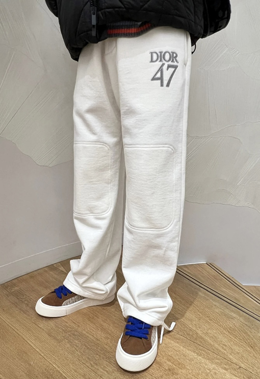 ディオール 24 ss最新のコットン カジュアルパンツ