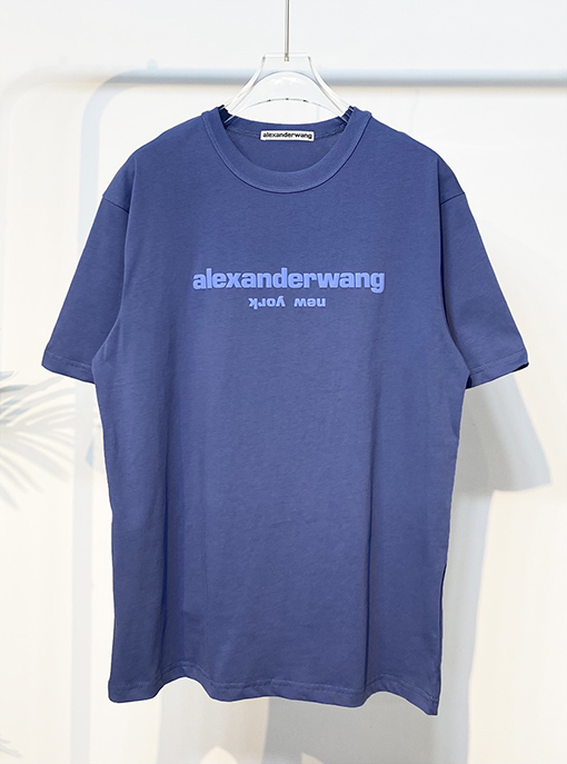 アレキサンダーワン  半袖 Tシャツ Alexander Wang 立体プリントロゴ 半袖