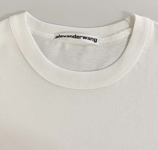 アレキサンダーワン  半袖 Tシャツ Alexander Wang 立体プリントロゴ 半袖