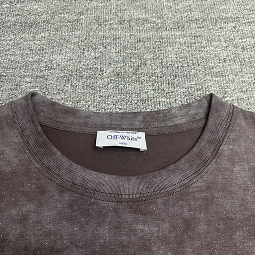 オフホワイトコピー ウォッシング スパングル デイジー 半袖 Tシャツ
