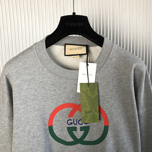 グッチ ダブル G ロゴ スウェットTシャツ