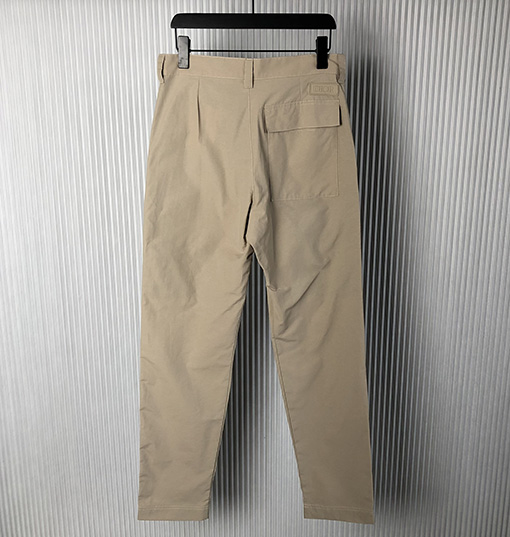ディオール カーキカーゴパンツ サイドポケット後、フラップポケット