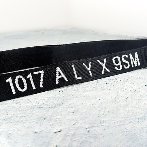 1017 アリクス9SM テープレタリングロゴベルト