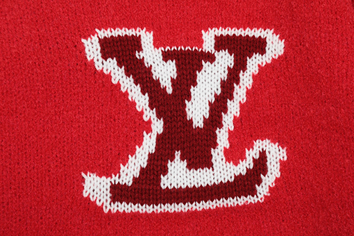 ルイヴィトン Lv ビッグロゴダブルニット3カラー