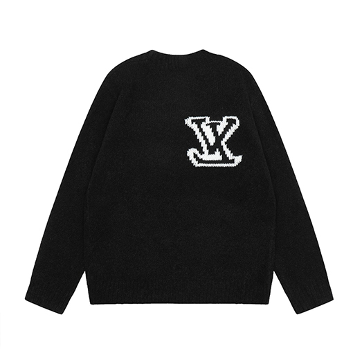 ルイヴィトン Lv ビッグロゴダブルニット3カラー