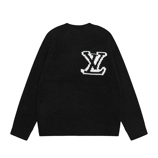 ルイヴィトン Lv ビッグロゴダブルニット3カラー