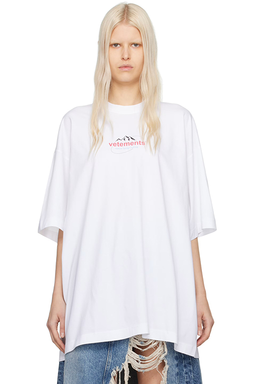 ヴェトモンロゴプリント半袖Tシャツ