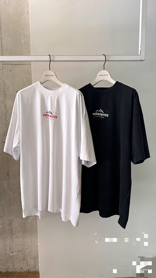 ヴェトモンロゴプリント半袖Tシャツ