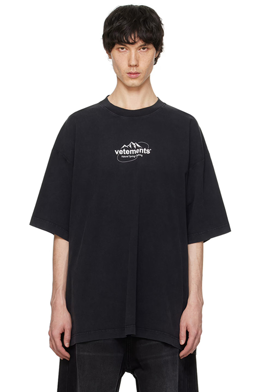 ヴェトモンロゴプリント半袖Tシャツ