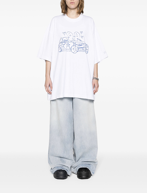 ヴェトモン メンズ レディース兼用 ユニセックス デザイン Tシャツ