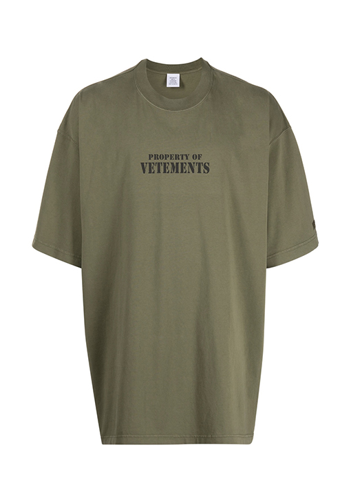ヴェトモンスタイリッシュ オーバーサイズ 半袖 Tシャツ