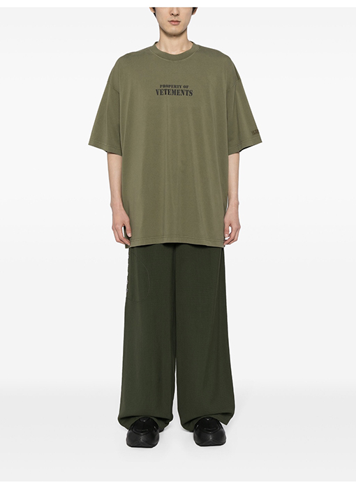 ヴェトモンスタイリッシュ オーバーサイズ 半袖 Tシャツ