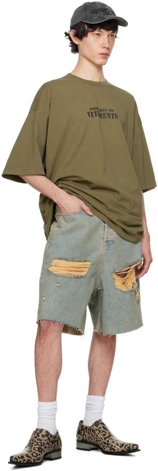 ヴェトモンスタイリッシュ オーバーサイズ 半袖 Tシャツ