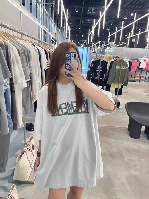 ヴェトモン世界旅行 プリント 半袖 Tシャツ