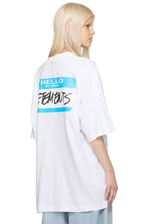 ヴェトモン半袖Tシャツ今季トレンド先取り