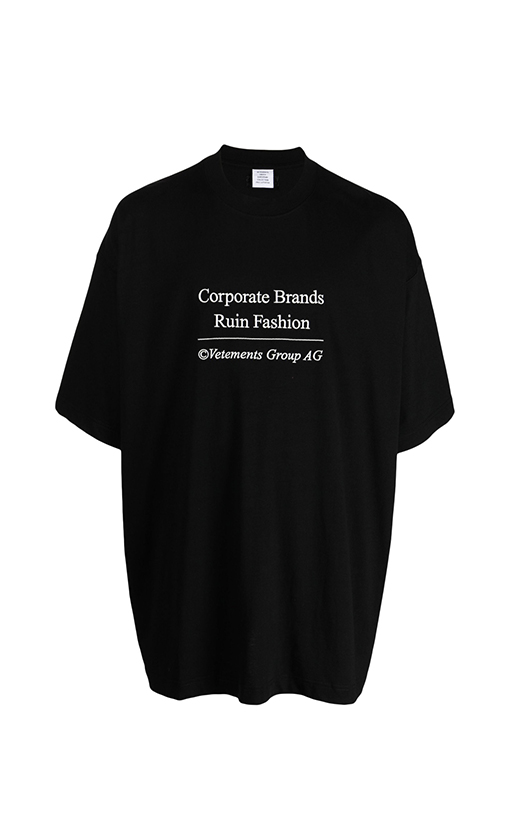 ヴェトモン半袖Tシャツおしゃれ 楽しもう