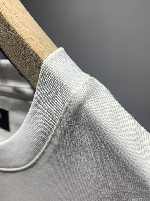 フェンディ Stripes 刺繍半袖Tシャツ