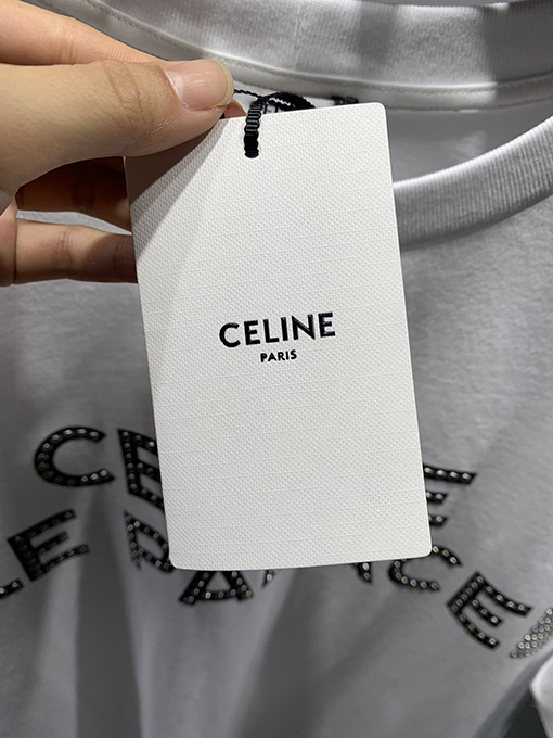 セリーヌリベット半袖Tシャツ
