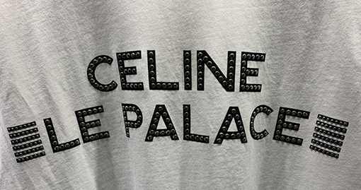 セリーヌリベット半袖Tシャツ