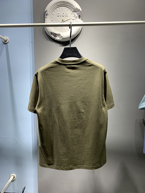 ディオール ロゴ刺繍 半袖Tシャツ  8カラー
