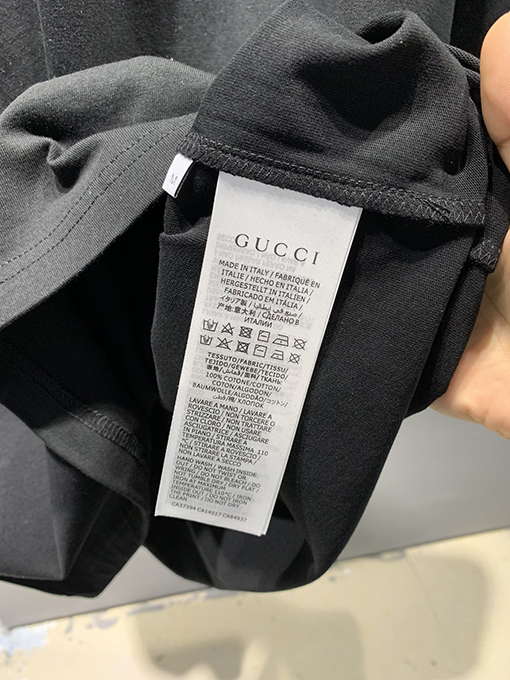 グッチダブルG落書き半袖Tシャツ