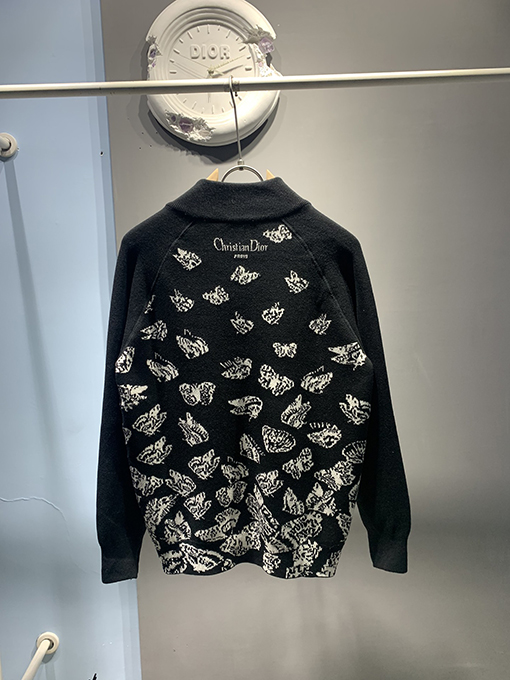 ディオール 両面 ジャケット ジャンパーカシミア