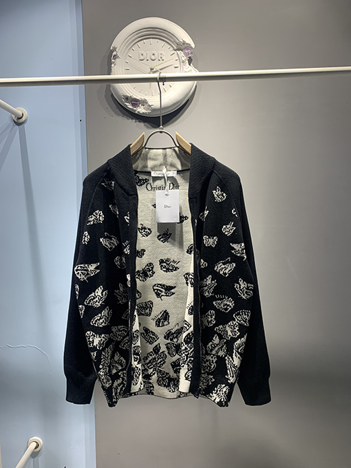 ディオール 両面 ジャケット ジャンパーカシミア
