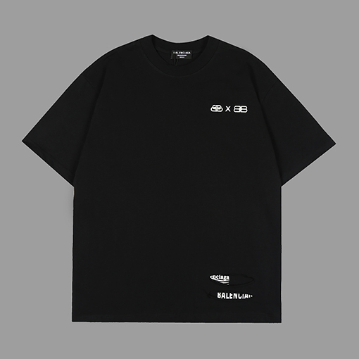 バレンシアガ ダメージウォッシング半袖Tシャツ
