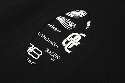 バレンシアガ ダメージウォッシング半袖Tシャツ