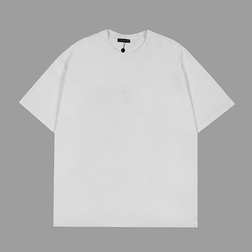ルイヴィトン 立体 エンボス ルーズフィット 半袖Tシャツ
