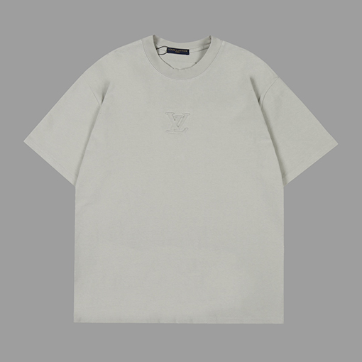 ルイヴィトン 立体 エンボス ルーズフィット 半袖Tシャツ