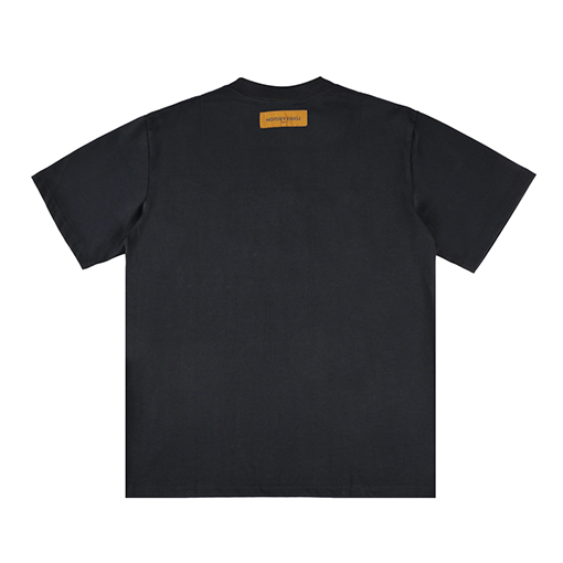 ルイヴィトンのドラゴンプリント半袖Tシャツ