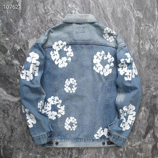 DENIM TEARSビンテージウォッシングデニムジャケット