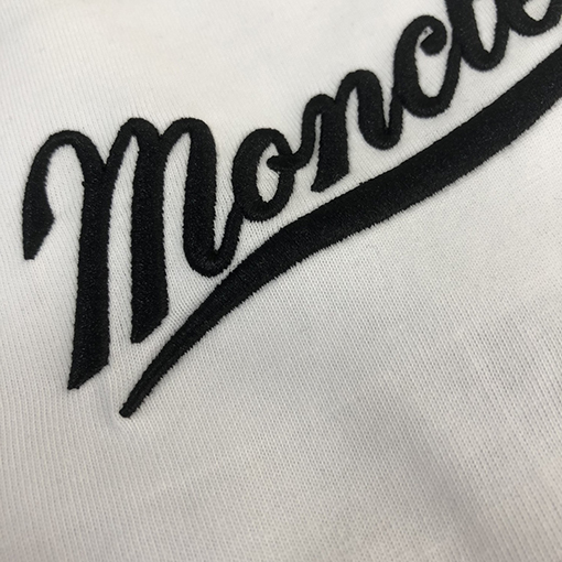 モンクレール 雪山 プリント 半袖 Tシャツ