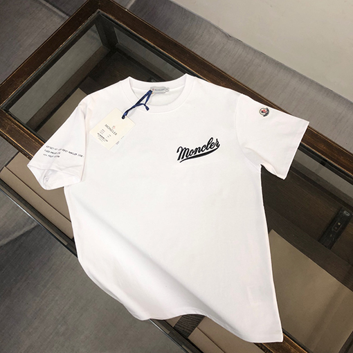モンクレール 雪山 プリント 半袖 Tシャツ